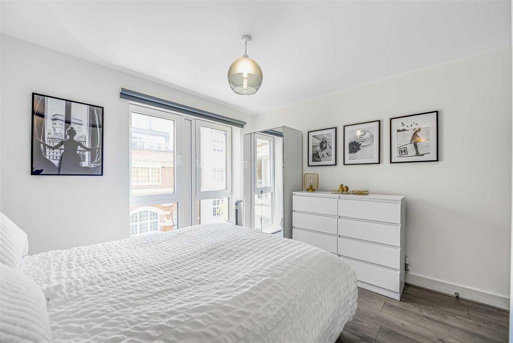Bedroom,  Lurline Gardens, Battersea