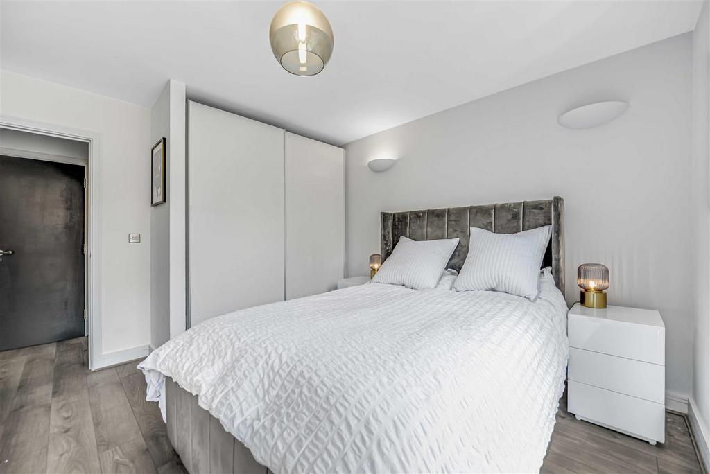 Bedroom,  Lurline Gardens, Battersea