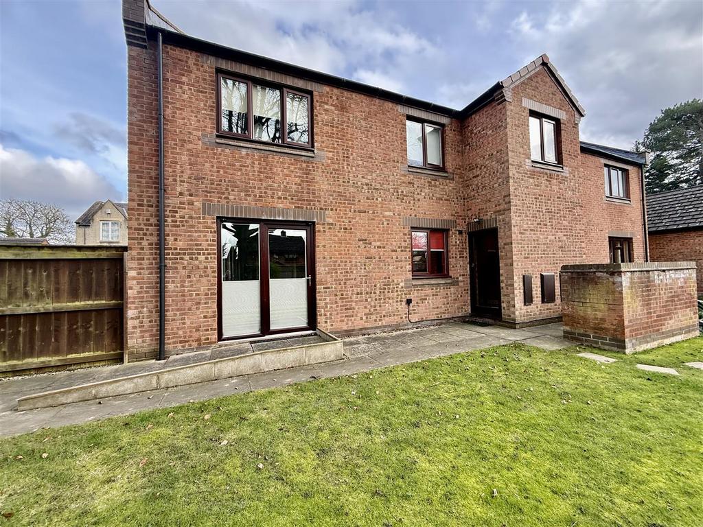 Rear of property