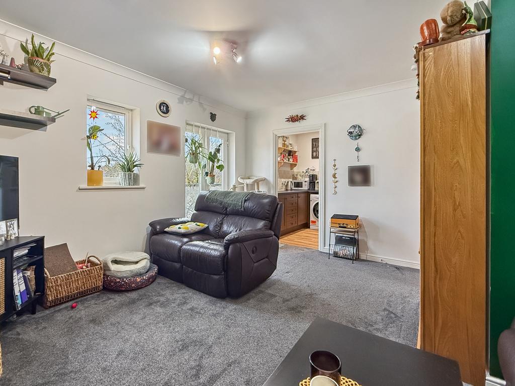 Living/Dining Room With Juliet Balcony