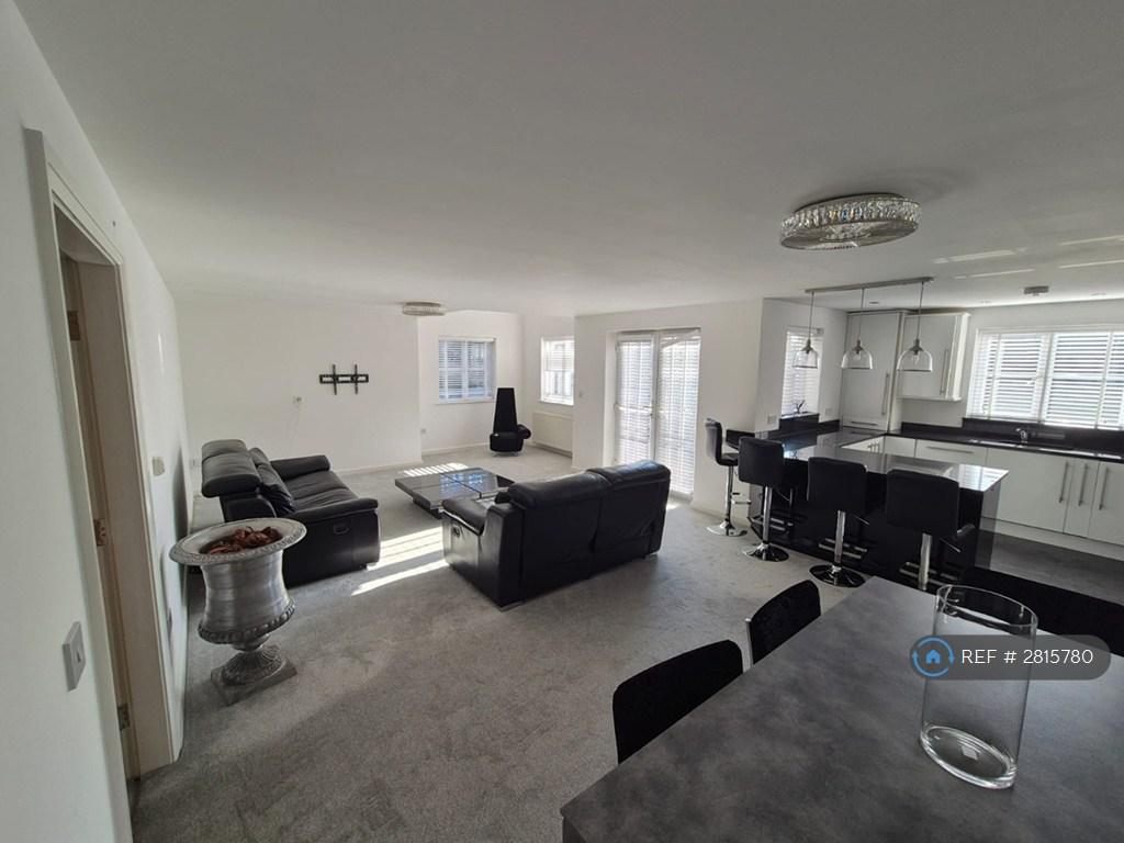 Large Open Plan Lounge And Kitchen