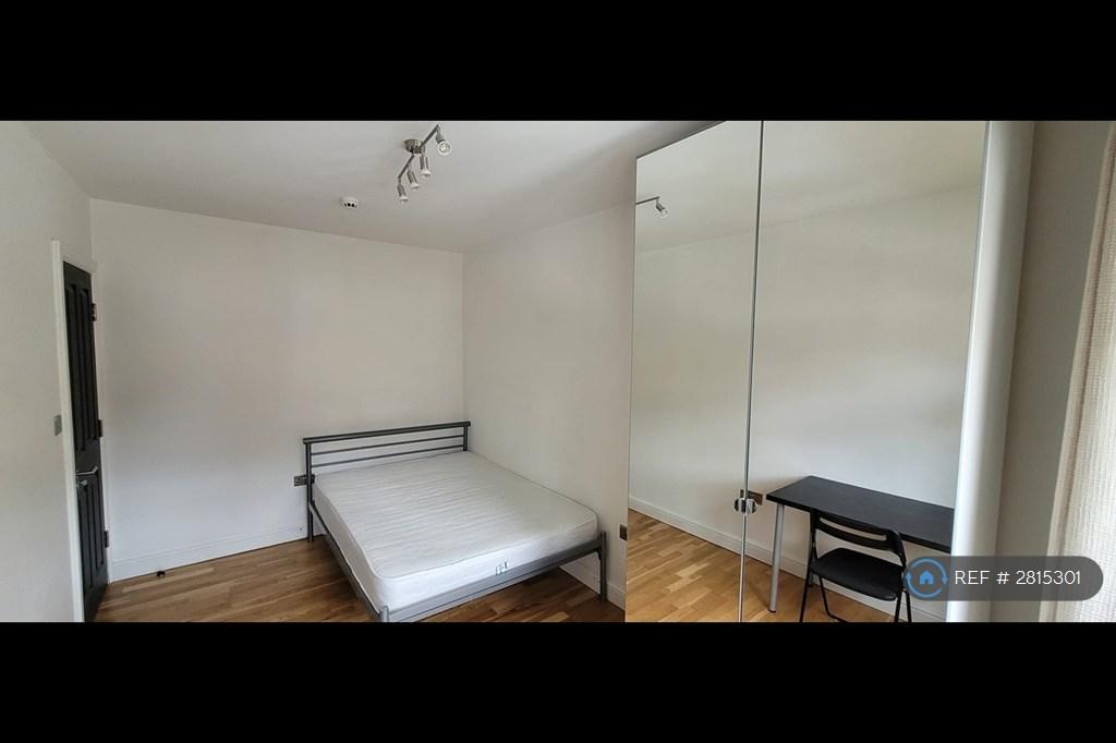 Double Bed With Matress And Double Wardrobe