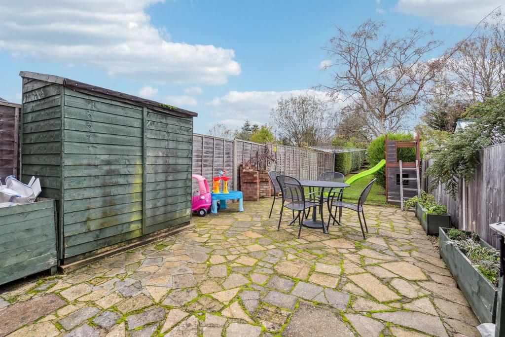 Patio view, garden