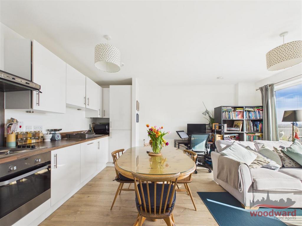 Open-plan living area