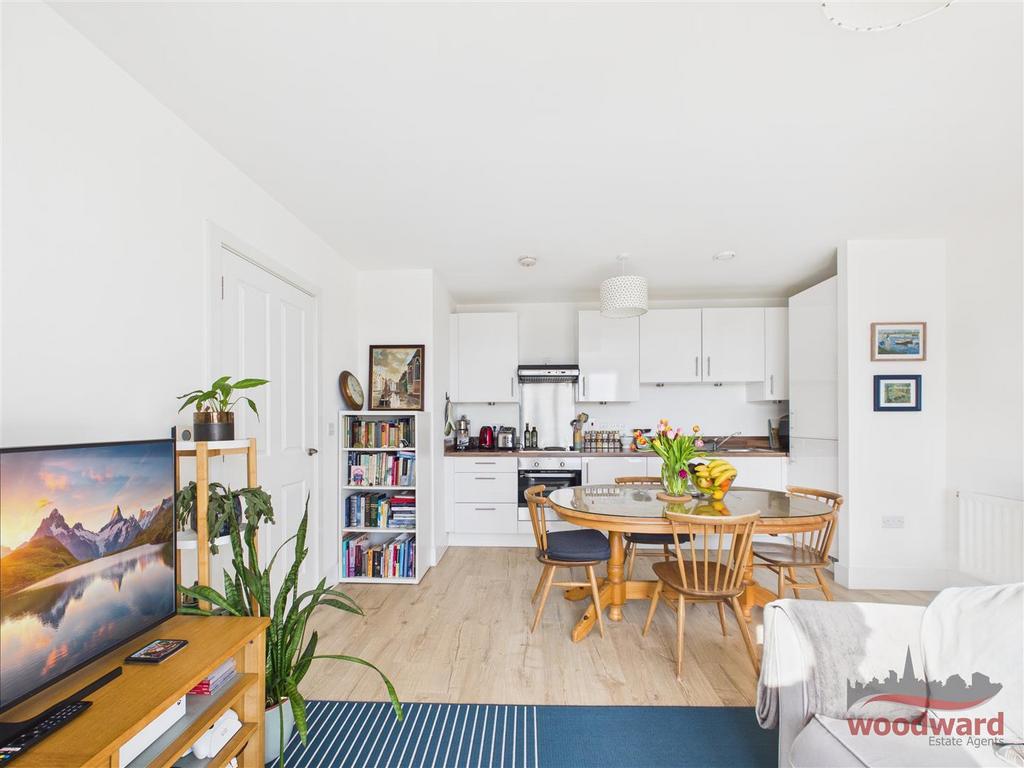 Open-plan living area