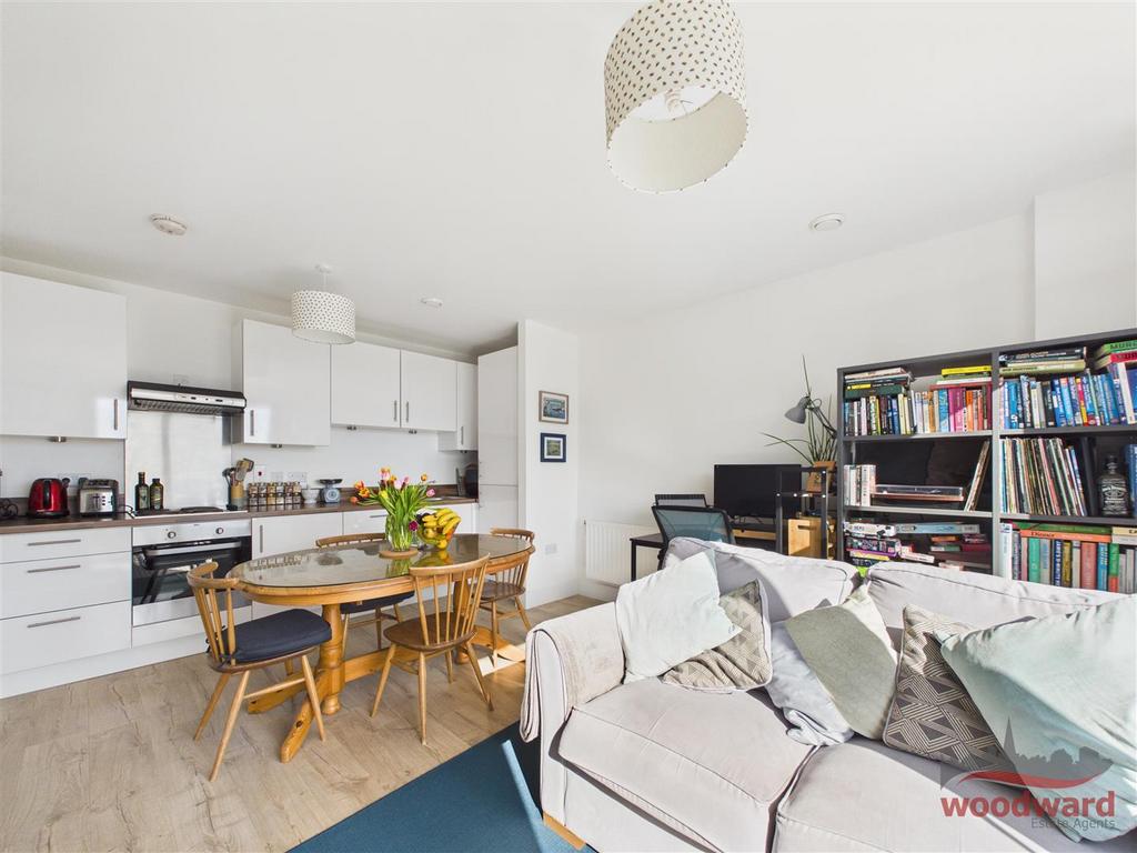 Open-plan living area