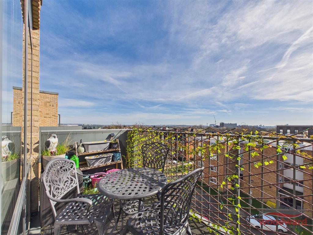 Roof terrace view, roof terrace