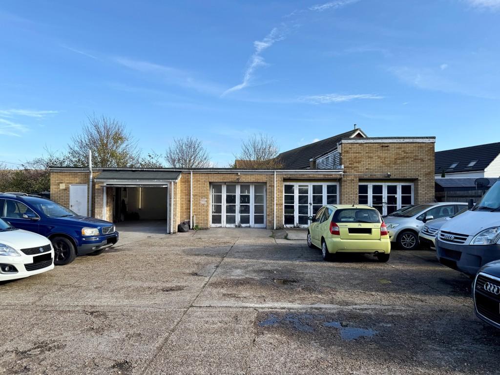 Workshops to rear of site