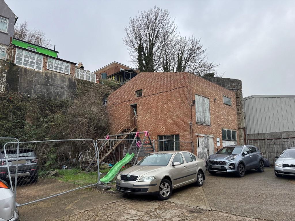 Building in car park