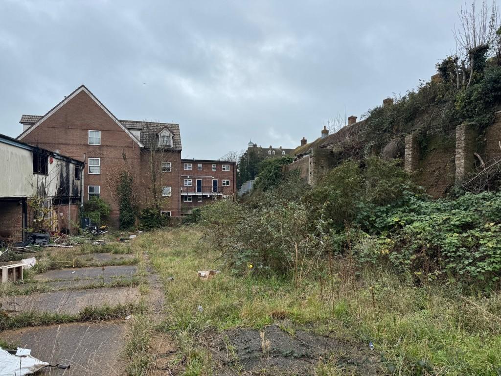 Rear yard area
