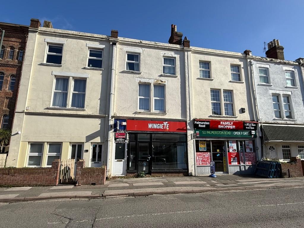 Terraced building with ground floor commercial uni