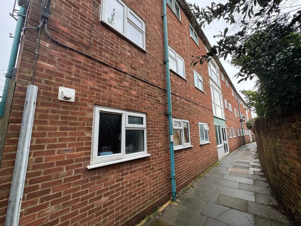 Bayle Court footpath elevation