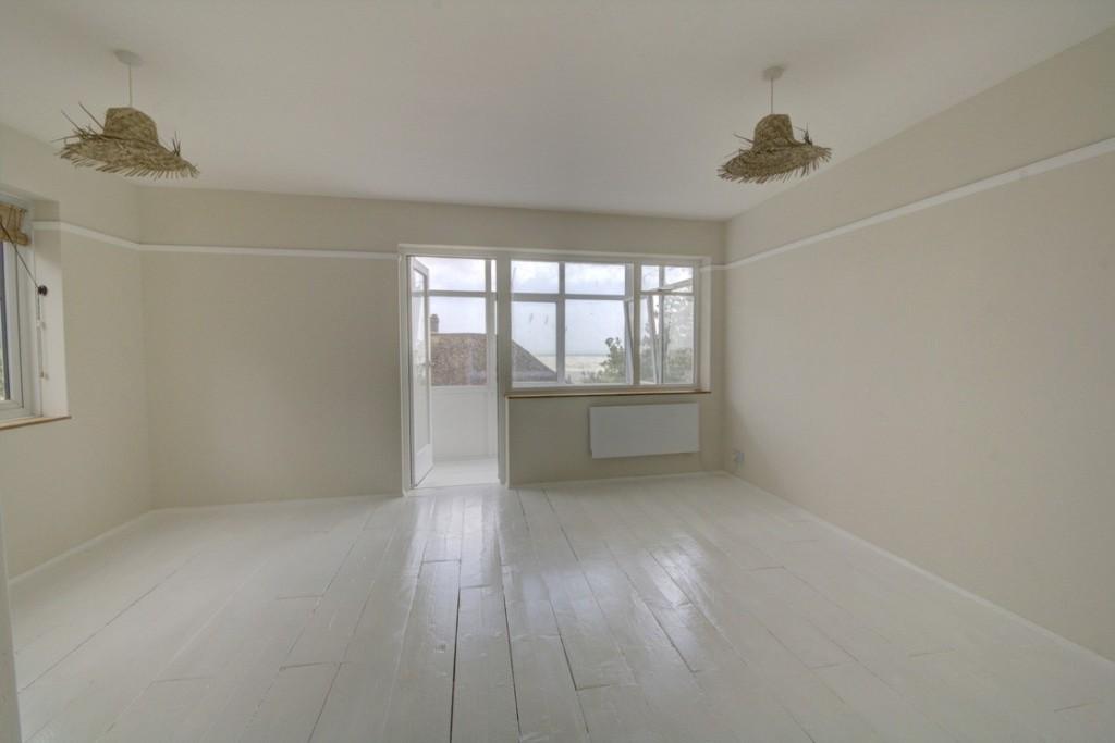 Flat 1 - living room before tenant moved in provid