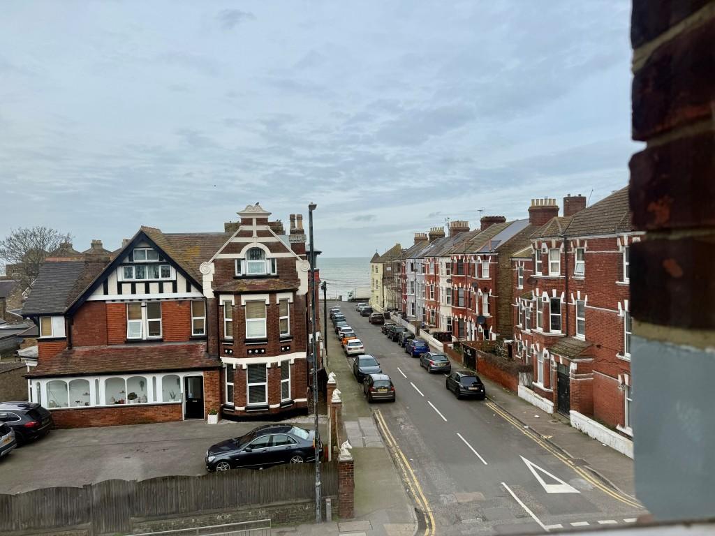 Sea view from top floor