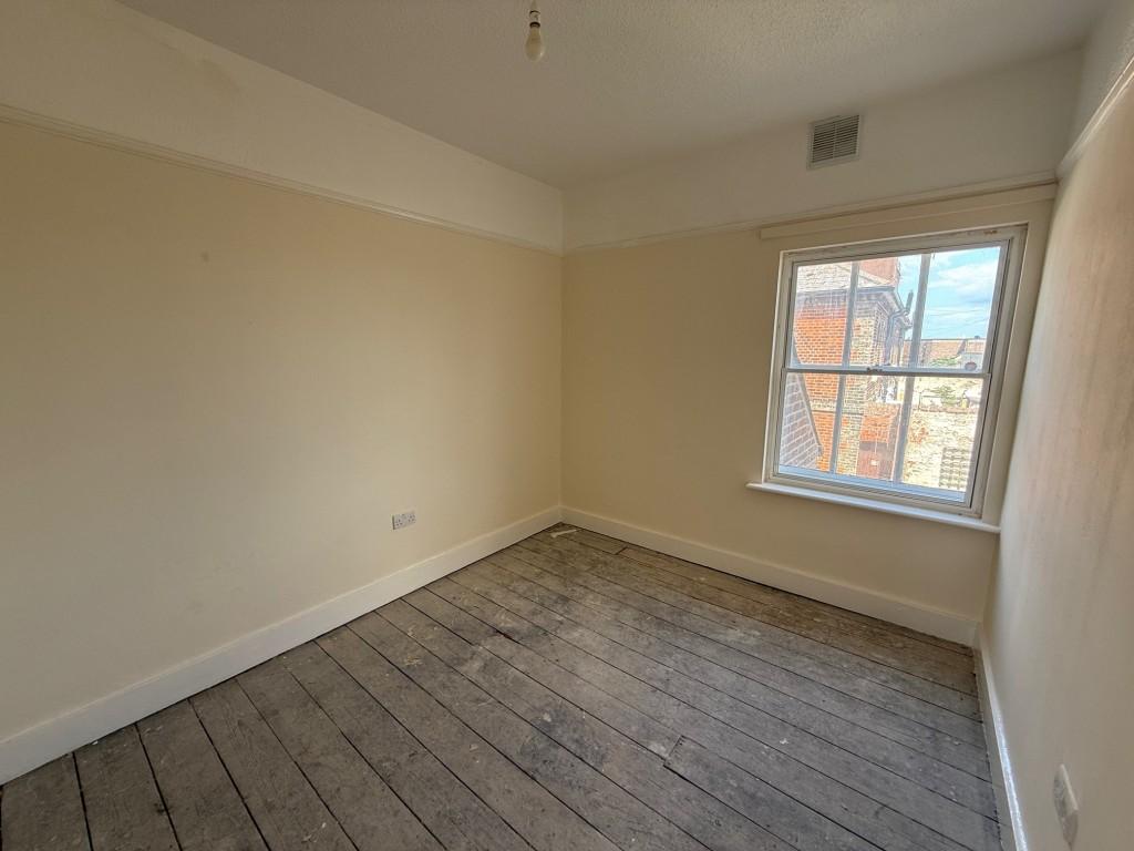 Bedroom one with window to front