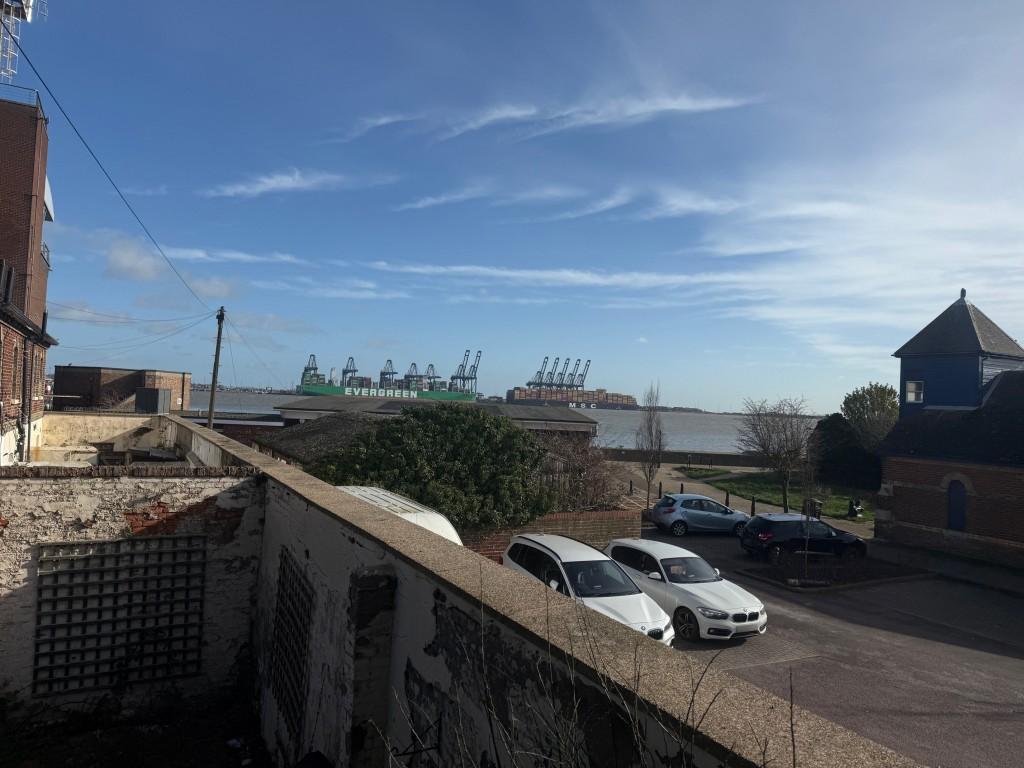 View from the property towards the sea front
