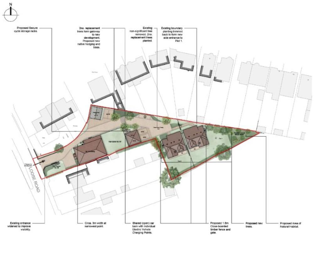 Proposed site layout