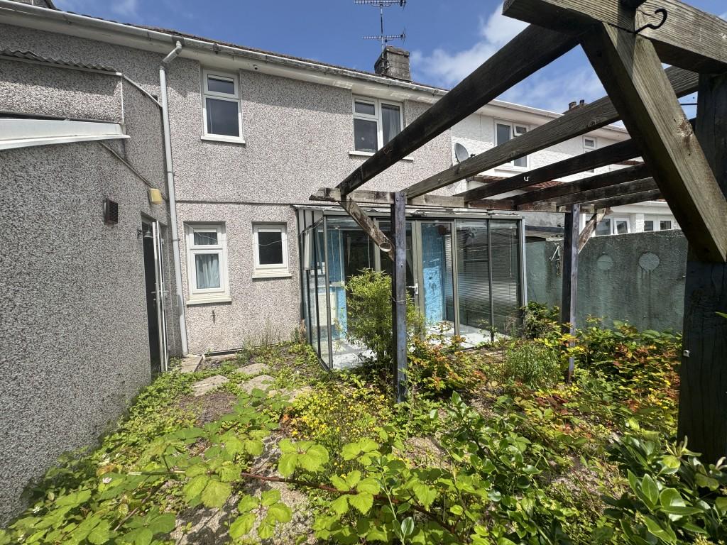 Rear of the property