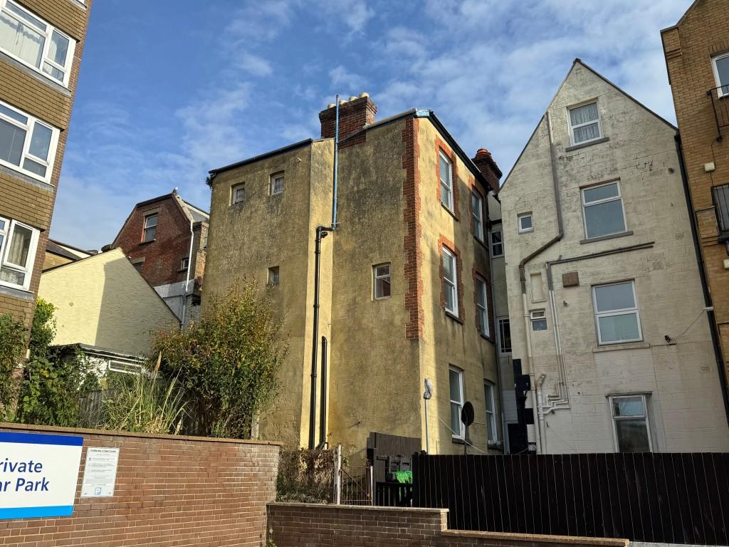 Rear of property