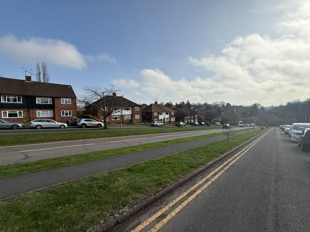 View of maisonettes from top of Green Street