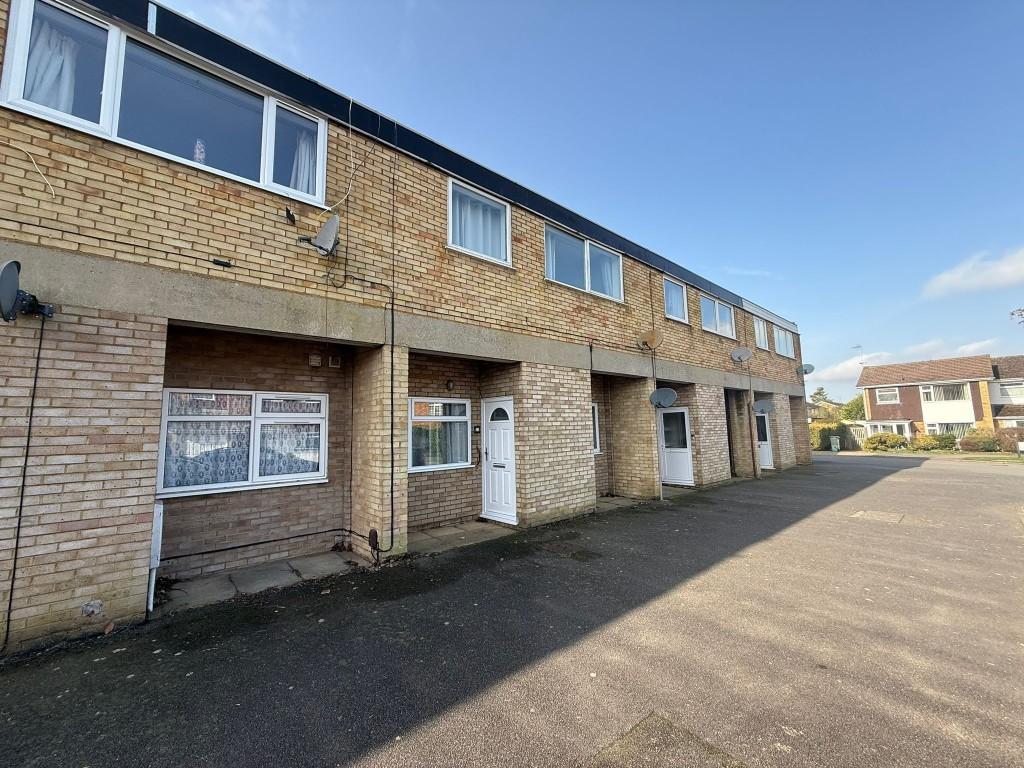 Front view of maisonettes at Danvers Croft