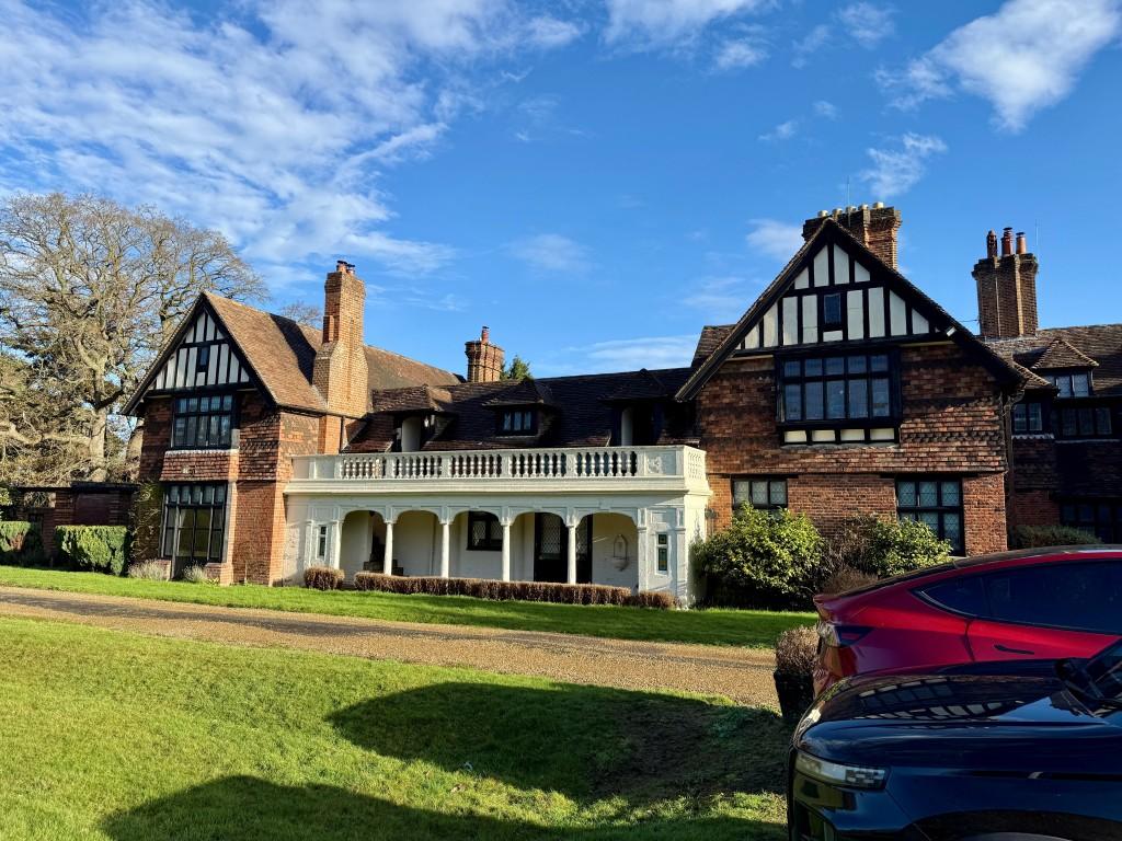 Rear of property