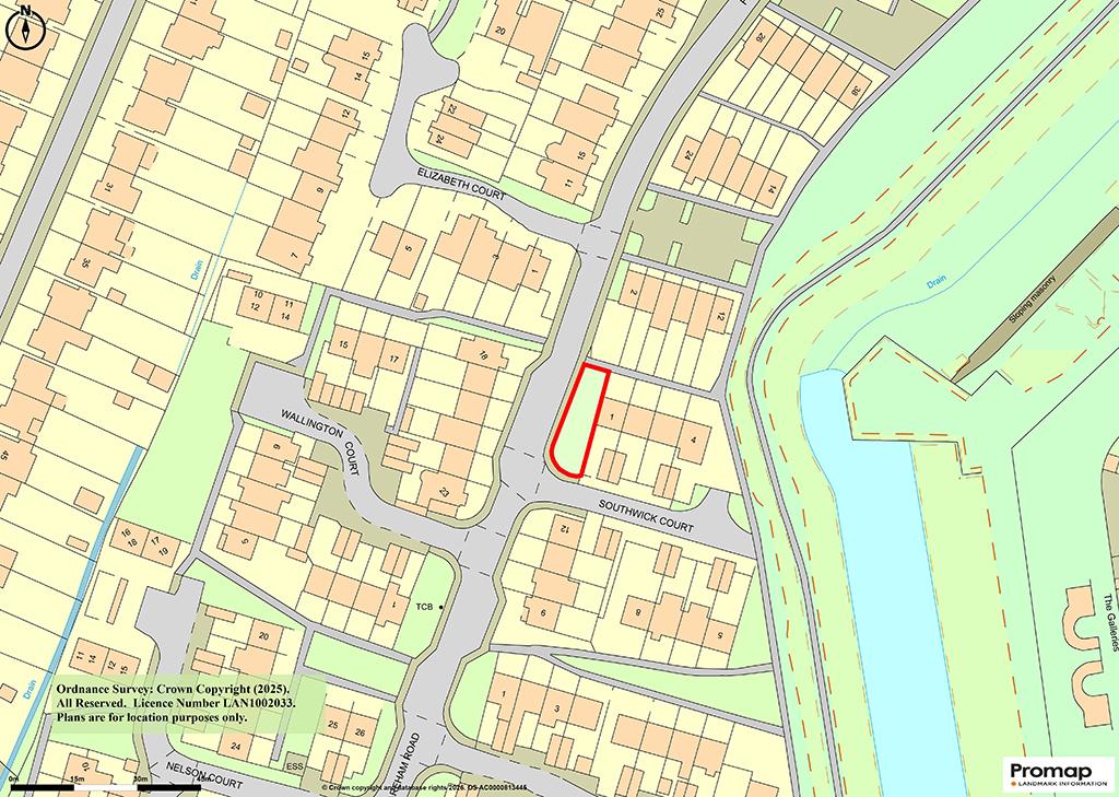 Plan showing location