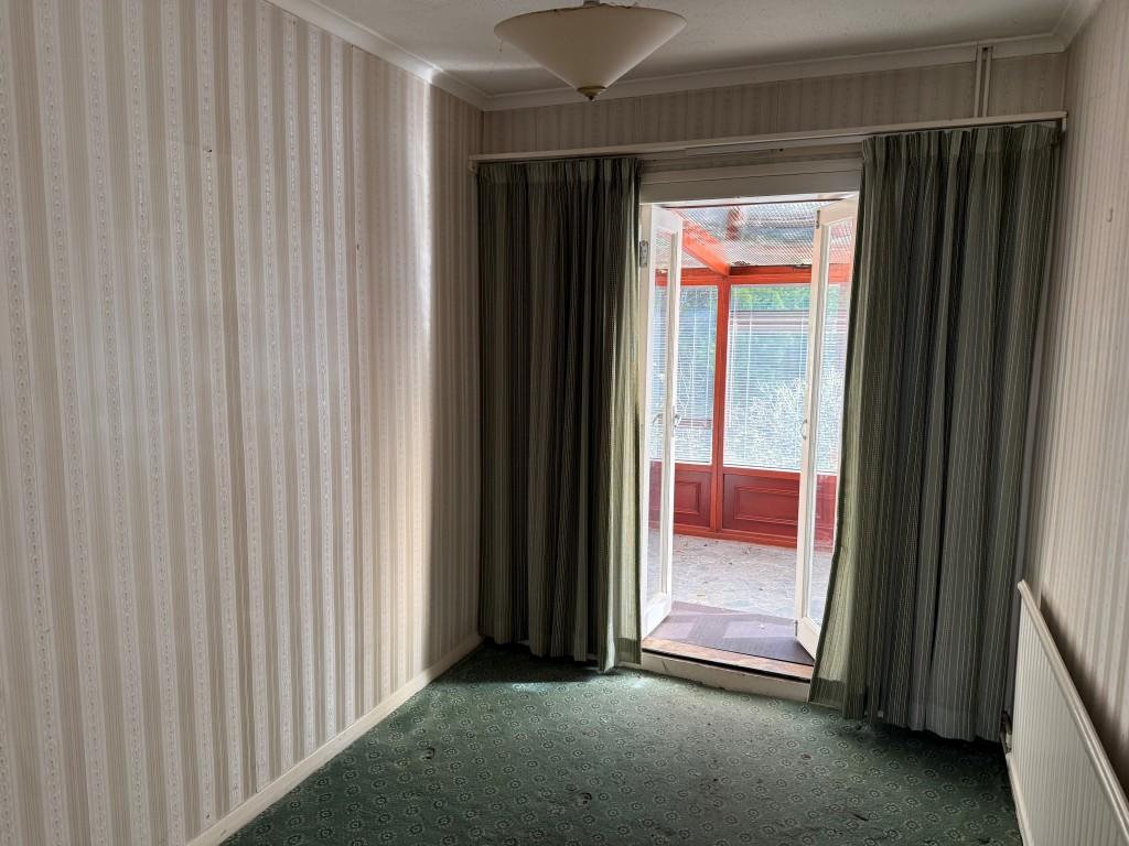 Bedroom 3 with window to rear