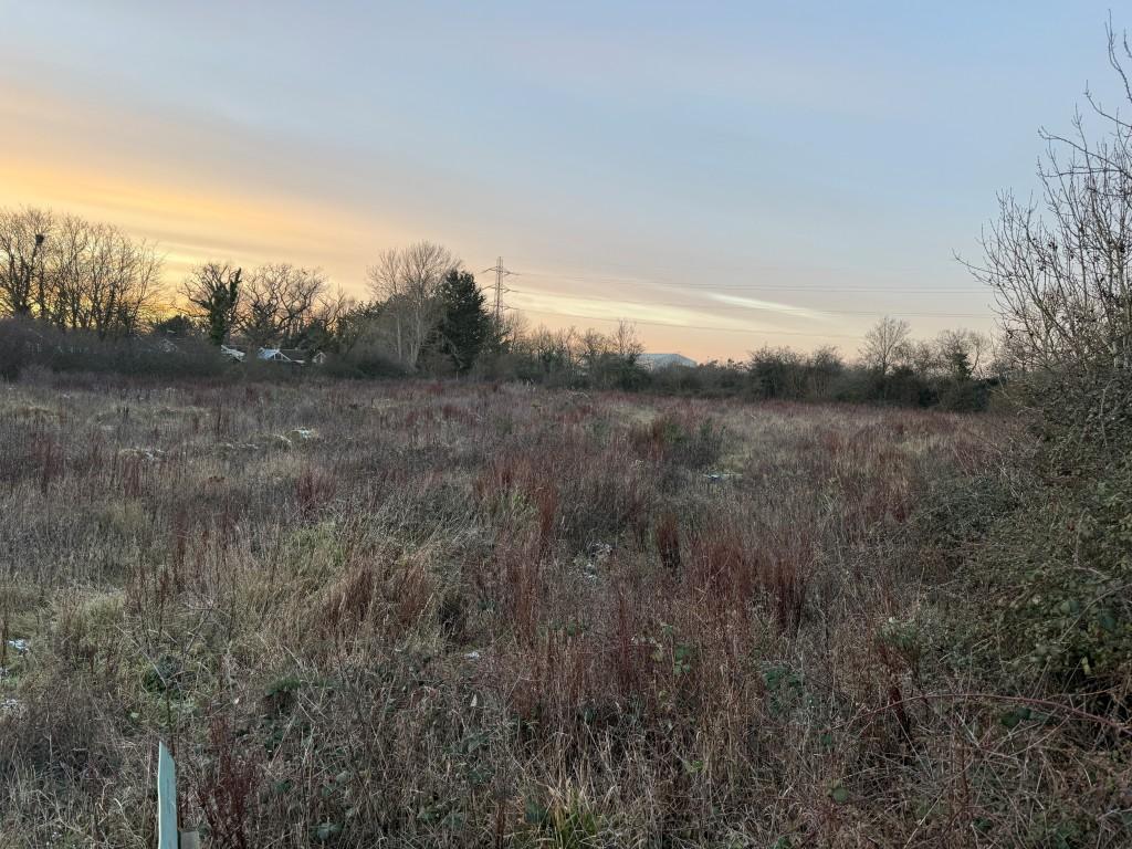 View of land from west