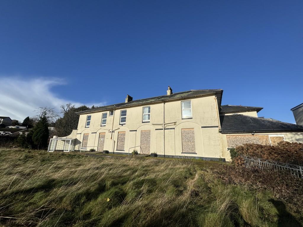 Rear of the property and gardens