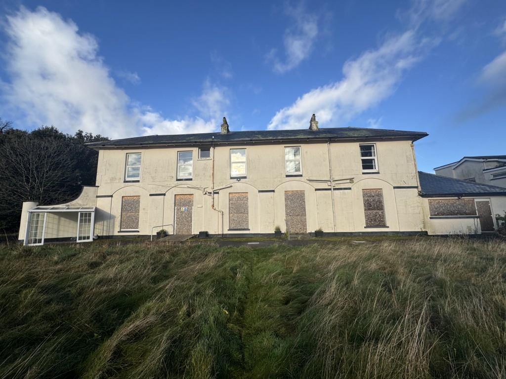 Rear of the property