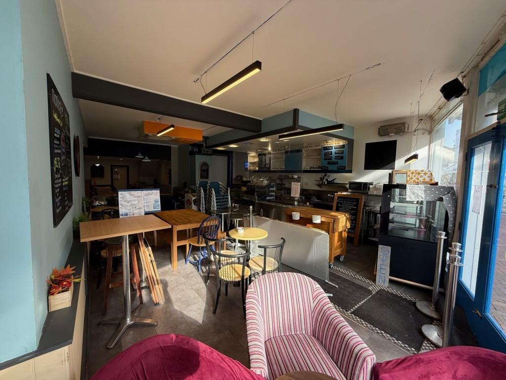 Main café seating area