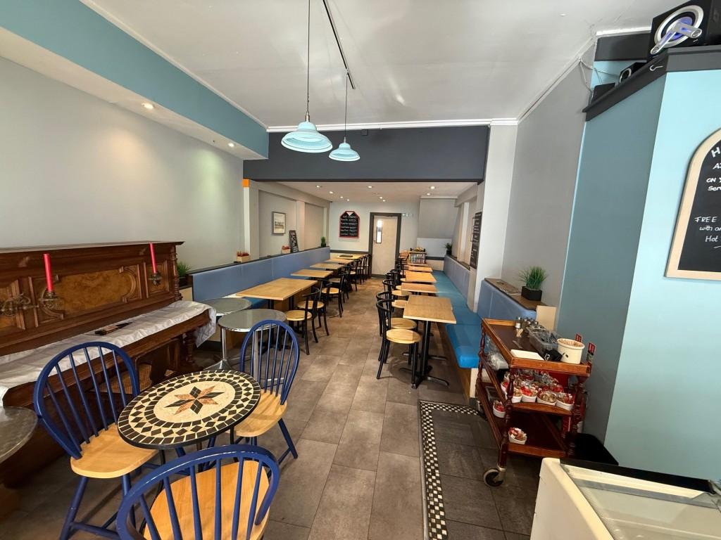 Rear café seating area