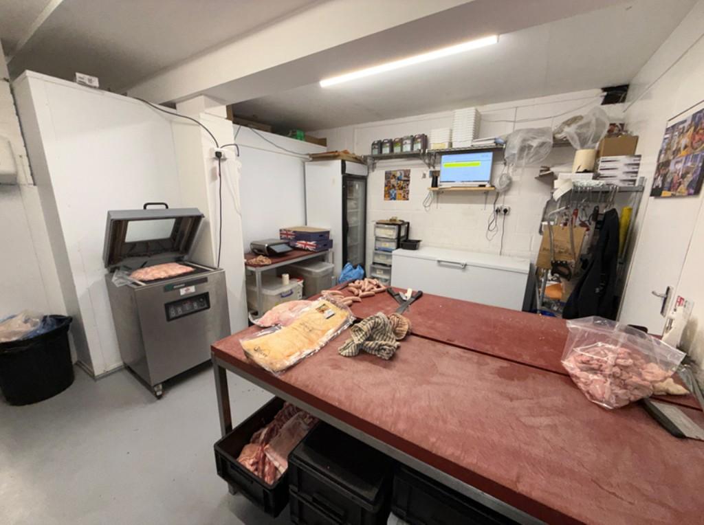 Butchers kitchen area