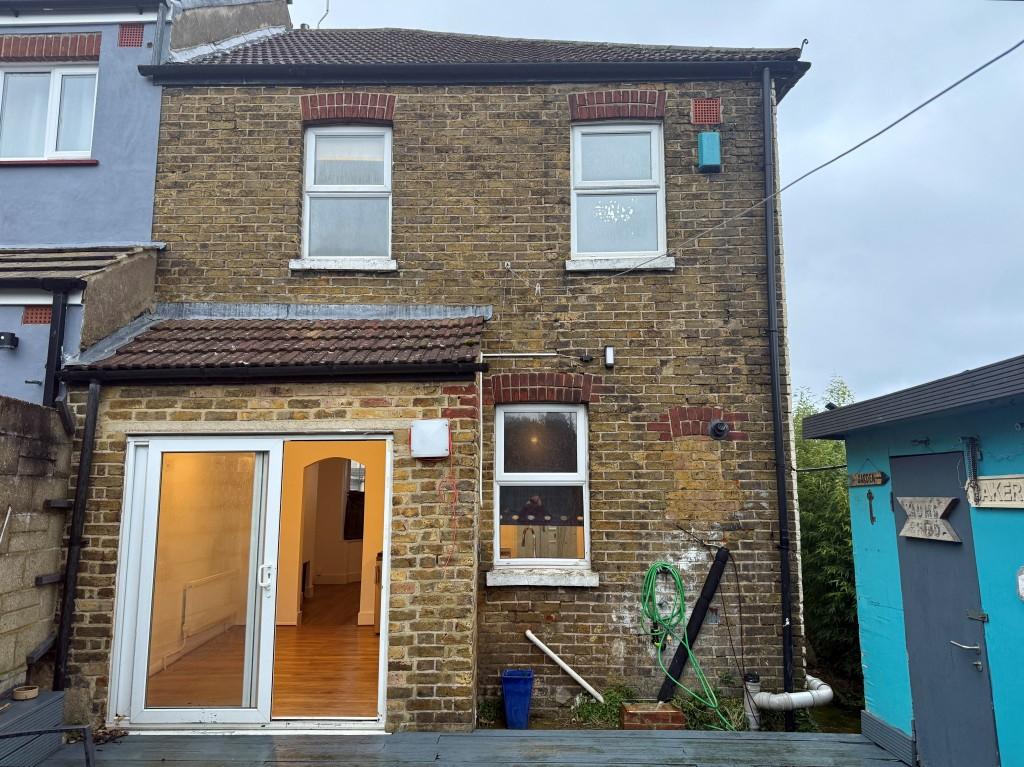Rear of house
