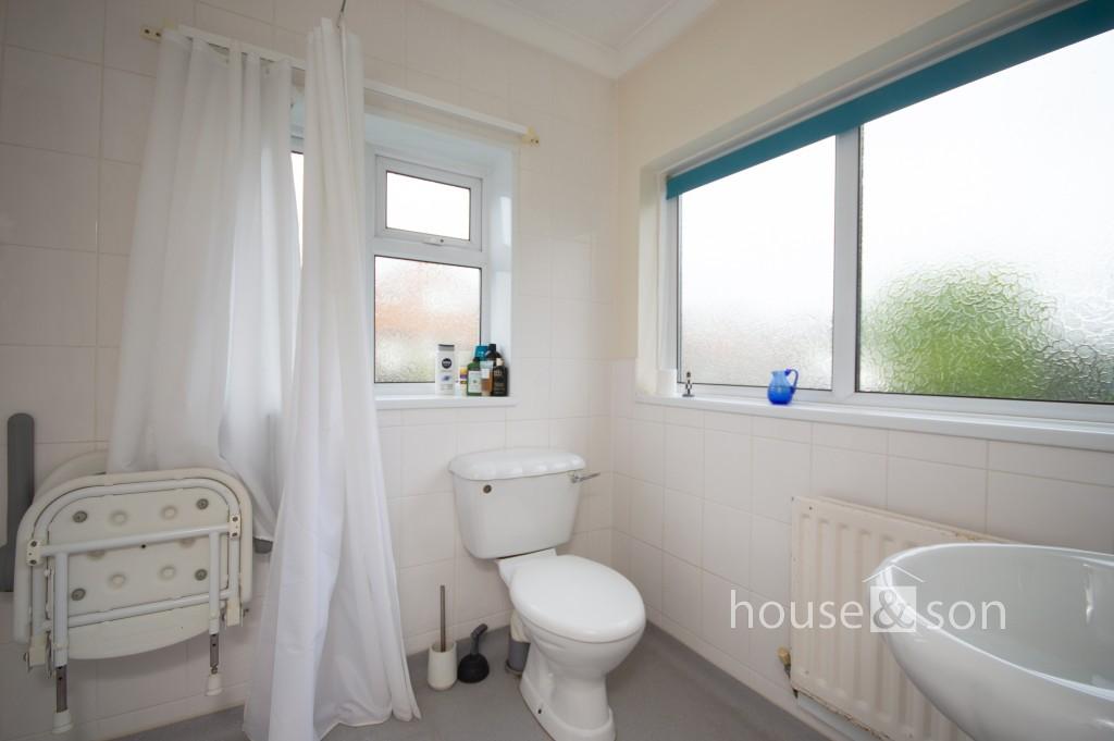 Wet room style bathroom