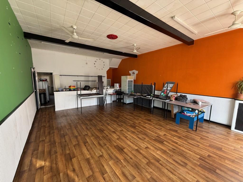 Main front café seating area