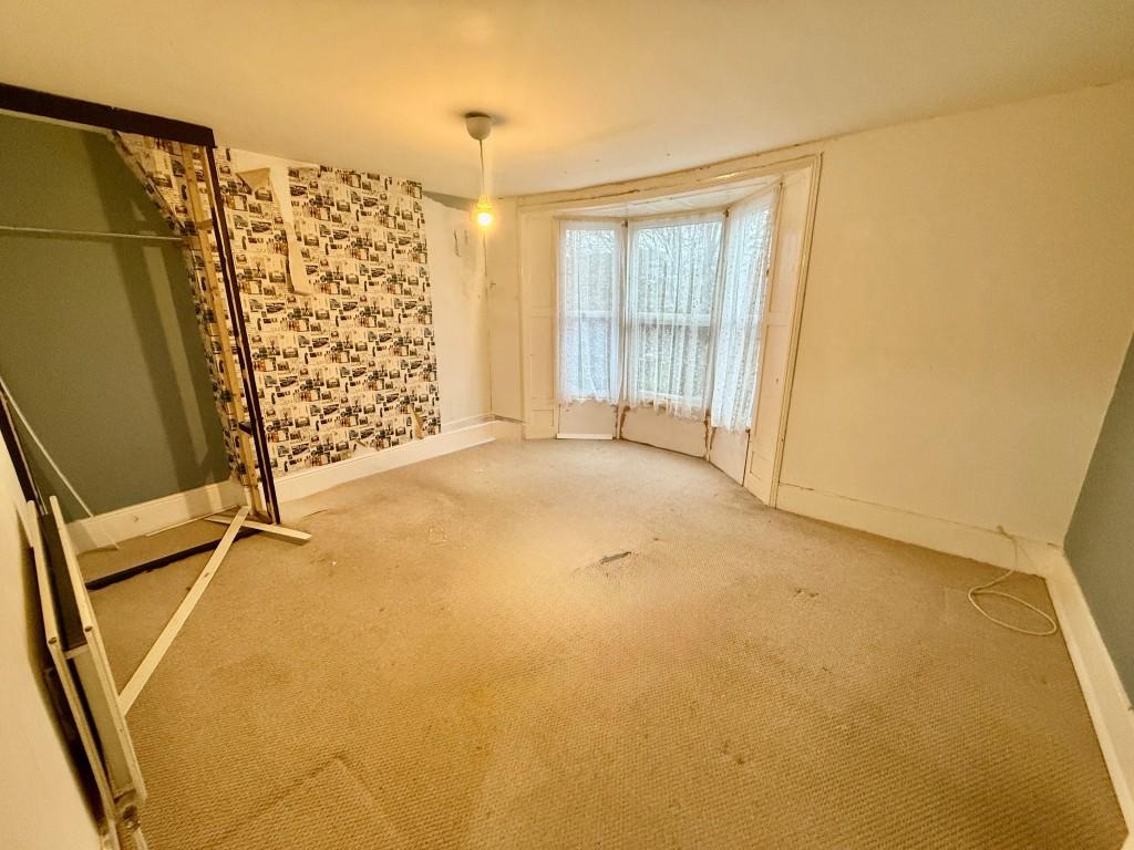 First floor bedroom one with bay window