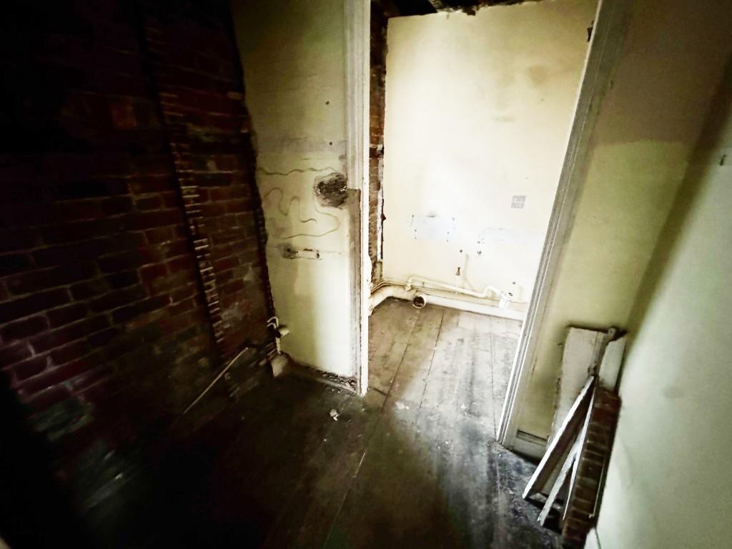 First floor former W.C. and kitchen