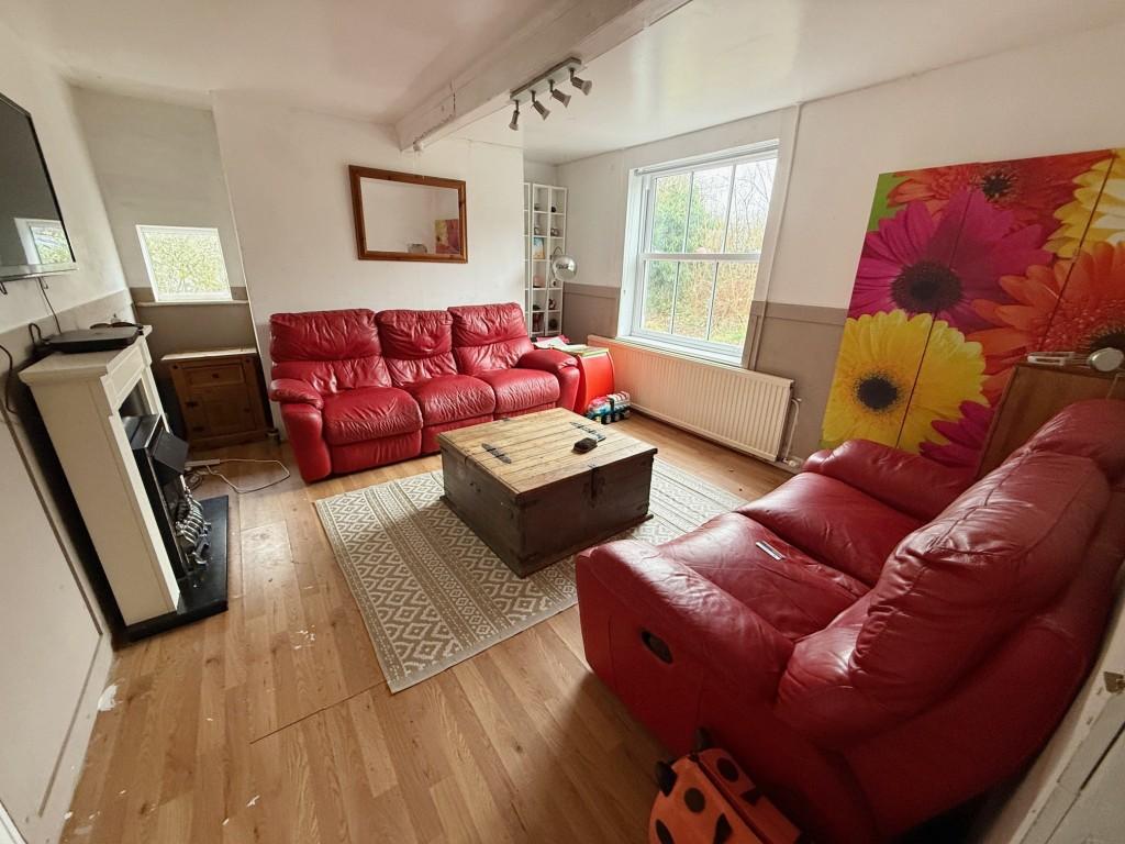 Reception room currently used as living room