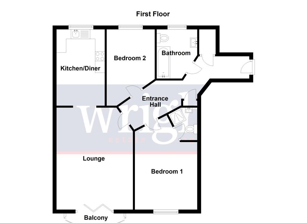 Floor plan provided by joint agent