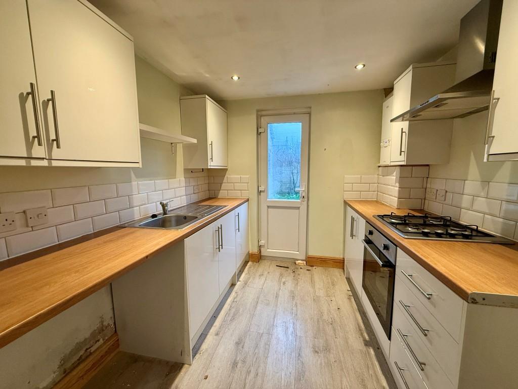 Kitchen with access to garden