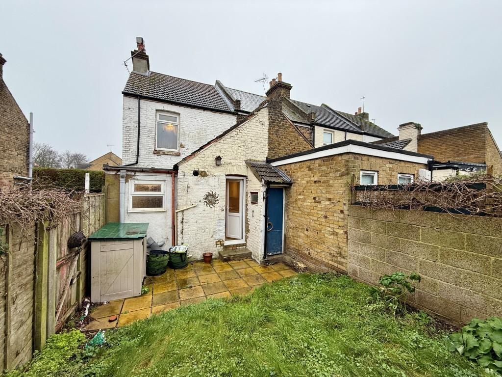 Rear of property