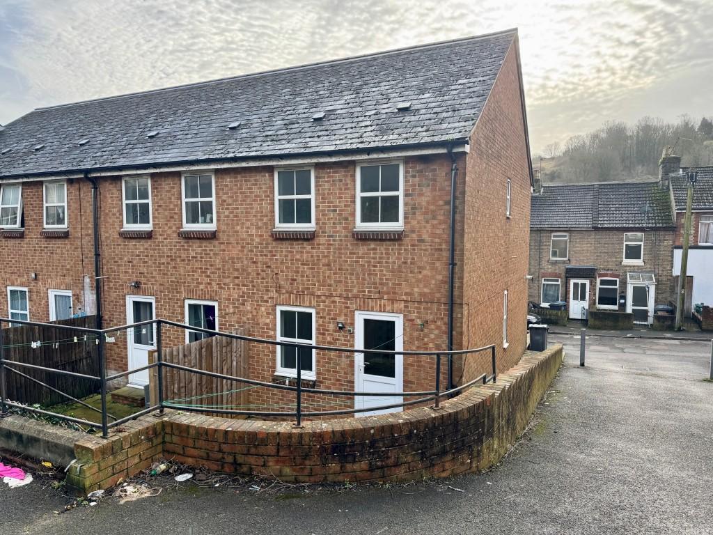 Rear of property