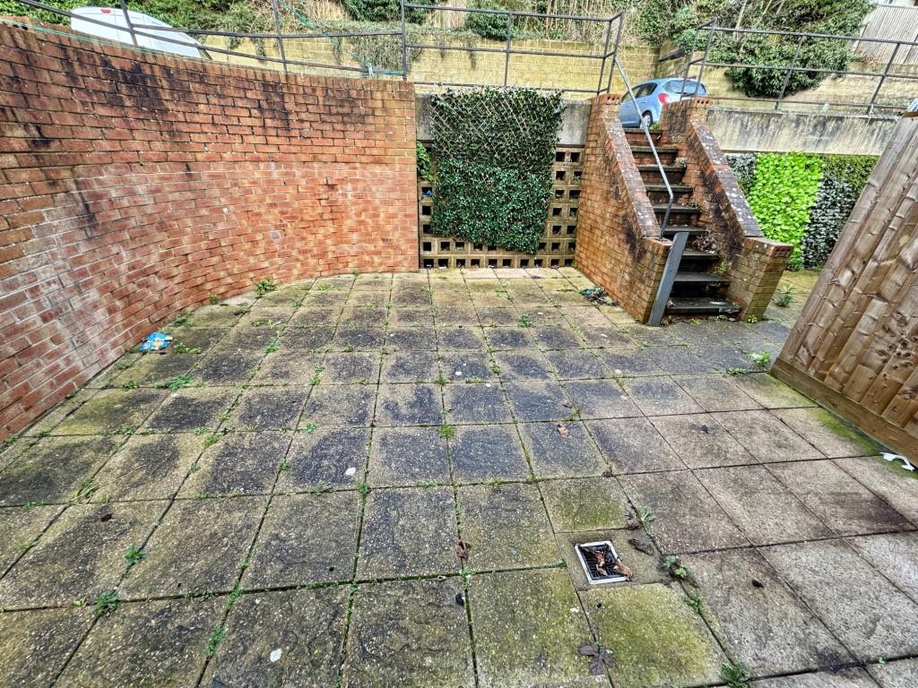 Rear courtyard