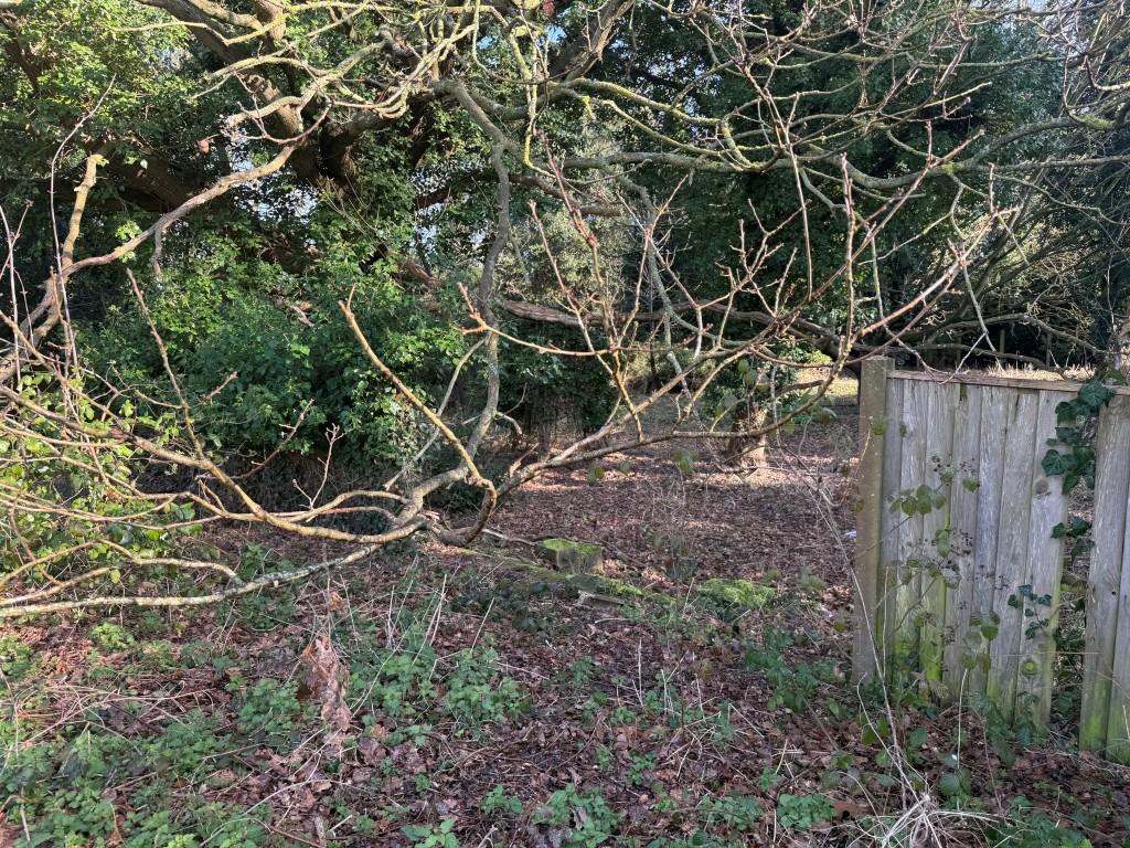 Shot showing access point to land