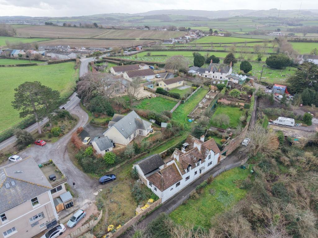 Birds-eye-view of site