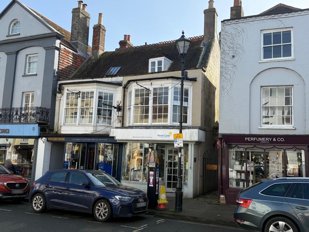 Front of building from the High Street