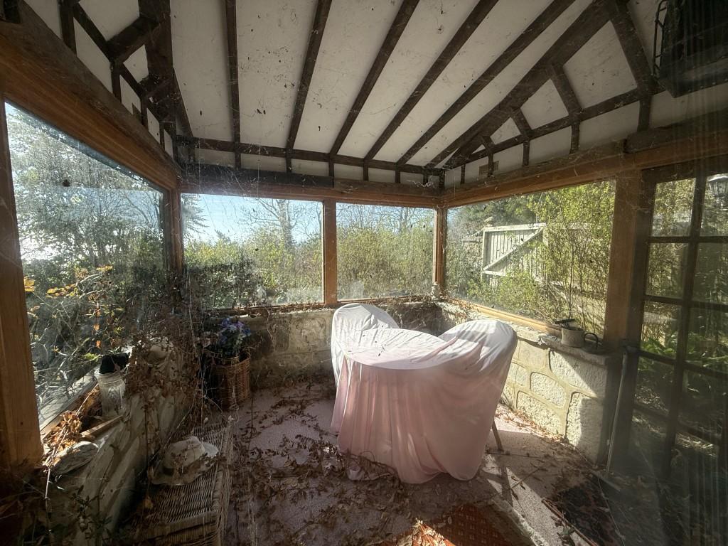 Conservatory looking onto garden
