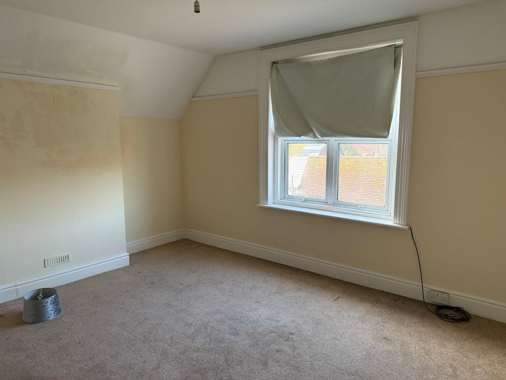 Front main bedroom on second floor with window
